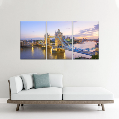 Urban Landscape London Bridge Canvas Pictures Prints
