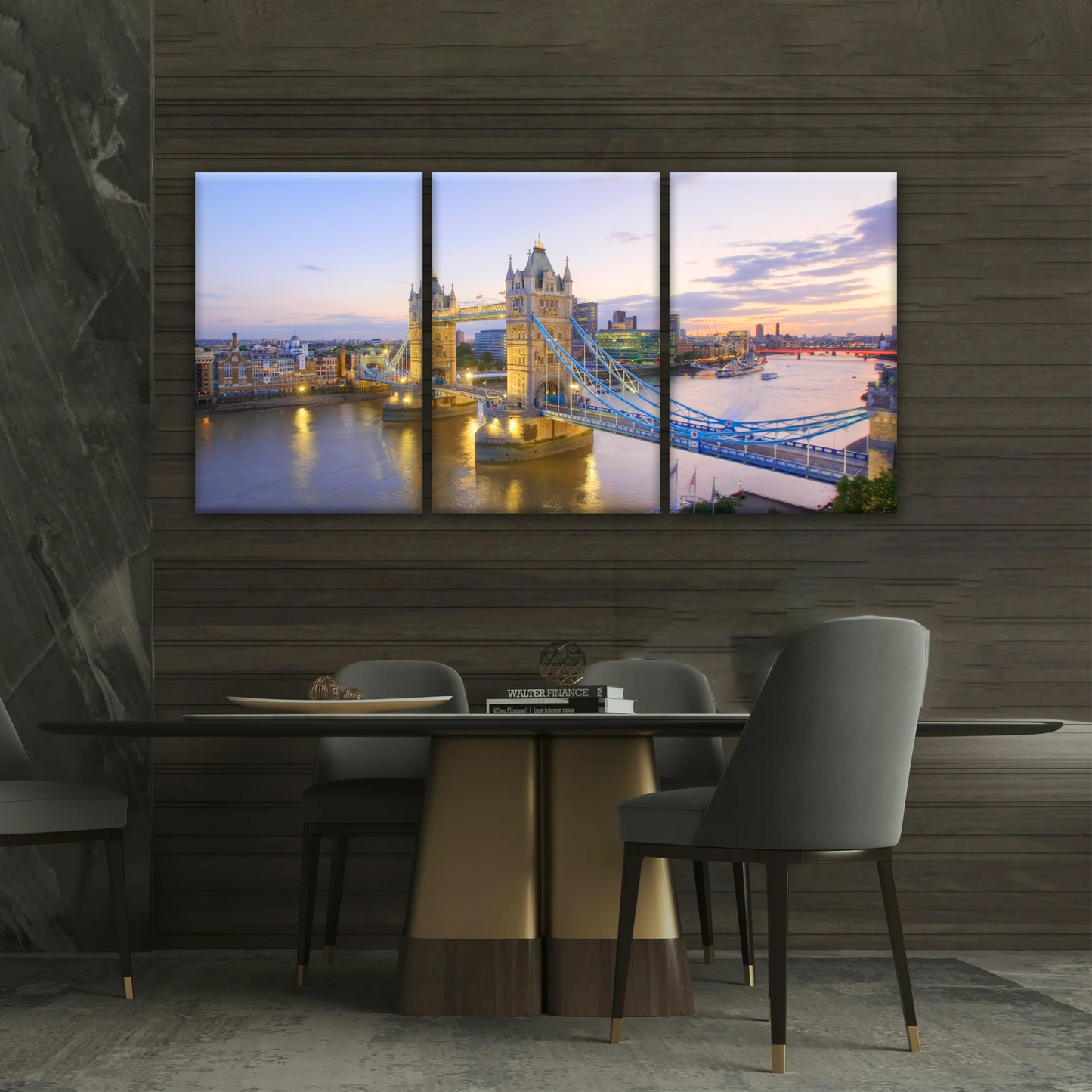 Urban Landscape London Bridge Canvas Pictures Prints