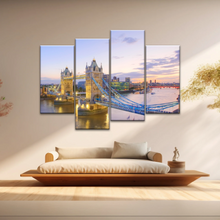 Load image into Gallery viewer, Urban Landscape London Bridge Canvas Pictures Prints