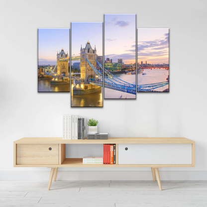 Urban Landscape London Bridge Canvas Pictures Prints