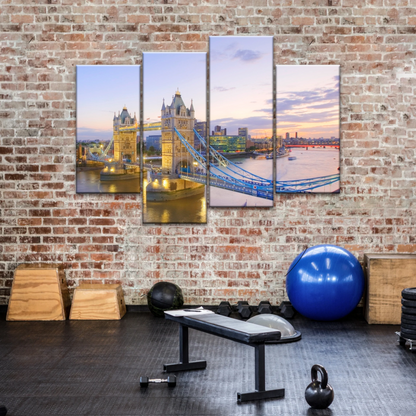 Urban Landscape London Bridge Canvas Pictures Prints