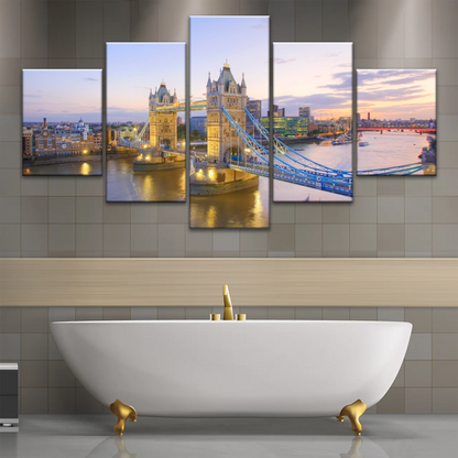 Urban Landscape London Bridge Canvas Pictures Prints
