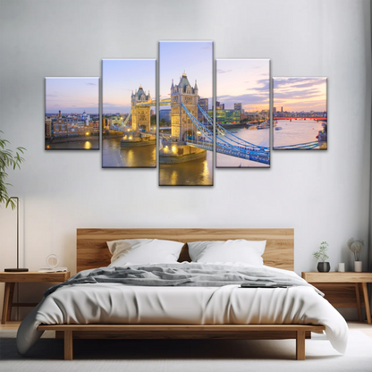 Urban Landscape London Bridge Canvas Pictures Prints