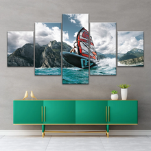 Load image into Gallery viewer, Windsurfing Lake Garda, Northern Italy Canvas Prints Of Photos