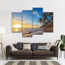 Load image into Gallery viewer, Beach In Summer Morning Canvas Picture Printing