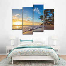 Load image into Gallery viewer, Beach In Summer Morning Canvas Picture Printing