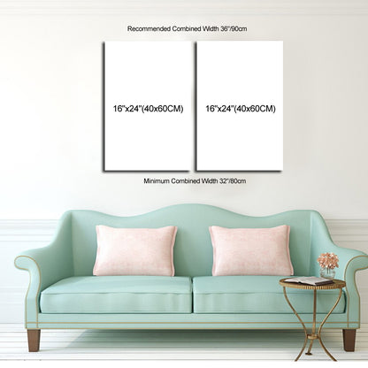 24" x 32" (60x80cm) 2 Piece Portrait Canvas - Canvas Print Sale