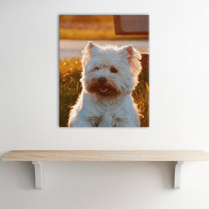 Print Your Pet Dog Cat Horse 's Photo On Canvas Prints Personalised Photo to Canvas Print Wall Art - Canvas Print Sale