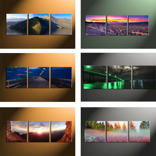 20" x 60" (50x150cm) 3 Piece Landscape Canvas - Canvas Print Sale