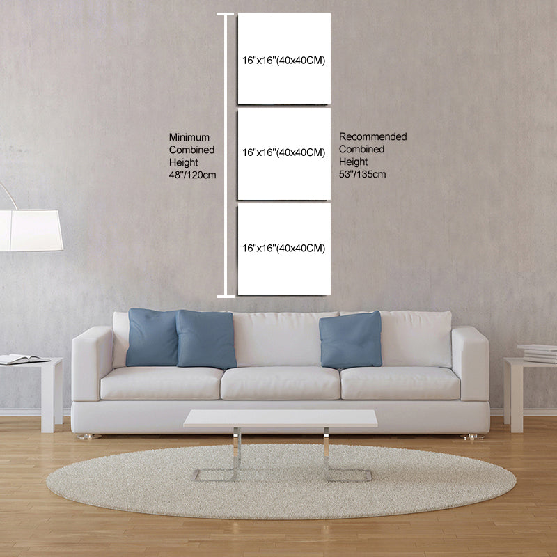 3 Piece Canvas 16" x 48" (40x120cm) Portrait - Canvas Print Sale