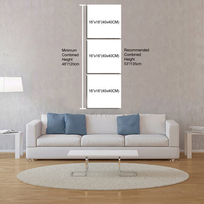 3 Piece Canvas 16" x 48" (40x120cm) Portrait - Canvas Print Sale