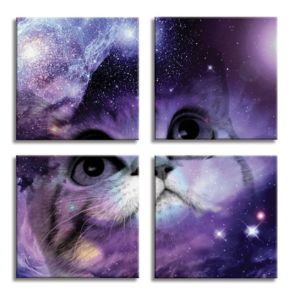 4 Pieces Personalised Canvas Prints With Your Own Pictures Squared Canvas Wall Art - Canvas Print Sale