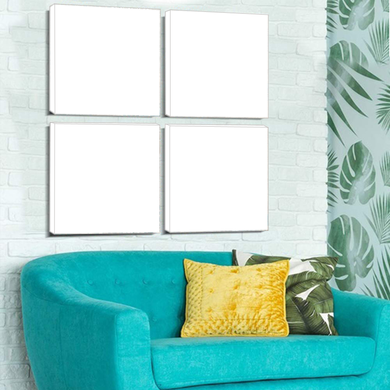 Custom Canvas Prints 4 Piece Canvas Wall Art Framed Ready to Hang Canvas Prints 4pcs 16"x16" - Canvas Print Sale