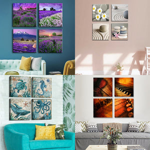 4 Piece Canvas Square Collage Canvas - Canvas Print Sale