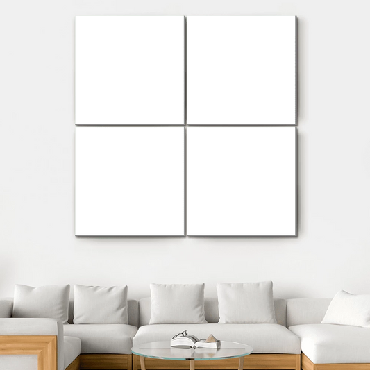 4 Pieces Personalised Canvas Prints With Your Own Pictures Squared Canvas Wall Art - Canvas Print Sale