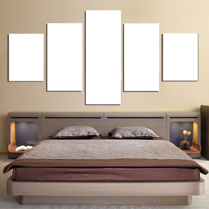 Custom Prints 5 Piece Canvas Wall Art Framed Ready to Hang Canvas Prints - Canvas Print Sale