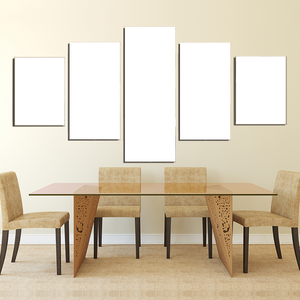 5 Panels Canvas Prints Dining Room - Canvas Print Sale