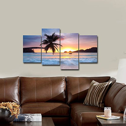 4 Piece Personalised Canvas Prints With Your Own Photos Canvas Wall Art Custom Canvas Prints - Canvas Print Sale