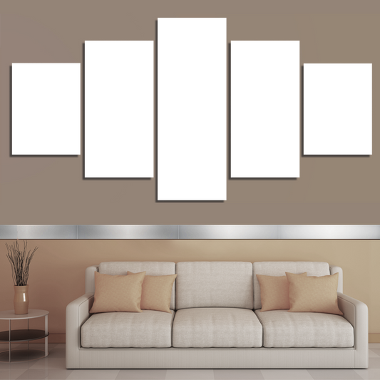 5 Piece Personalised Canvas Art With Your Own Photos Canvas Wall Art Custom Canvas Prints - Canvas Print Sale
