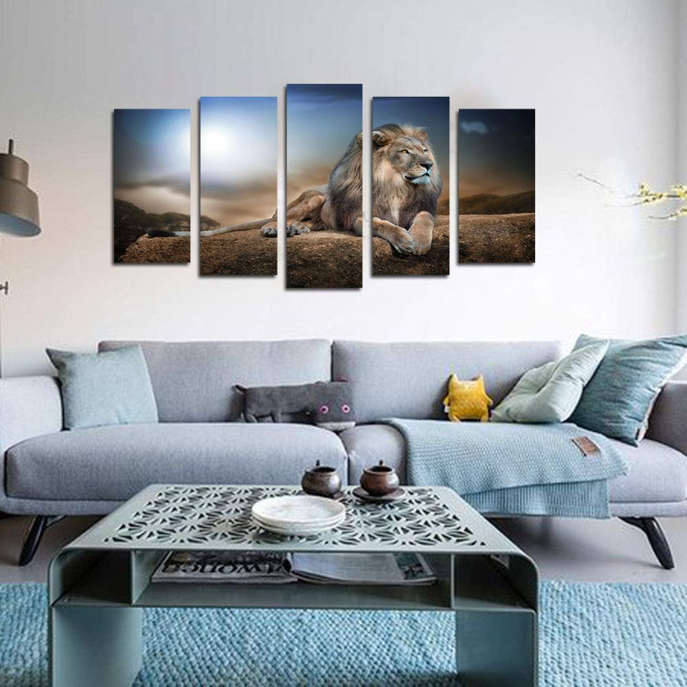 5 Piece Personalised Canvas Art With Your Own Photos Canvas Wall Art Custom Canvas Prints - Canvas Print Sale