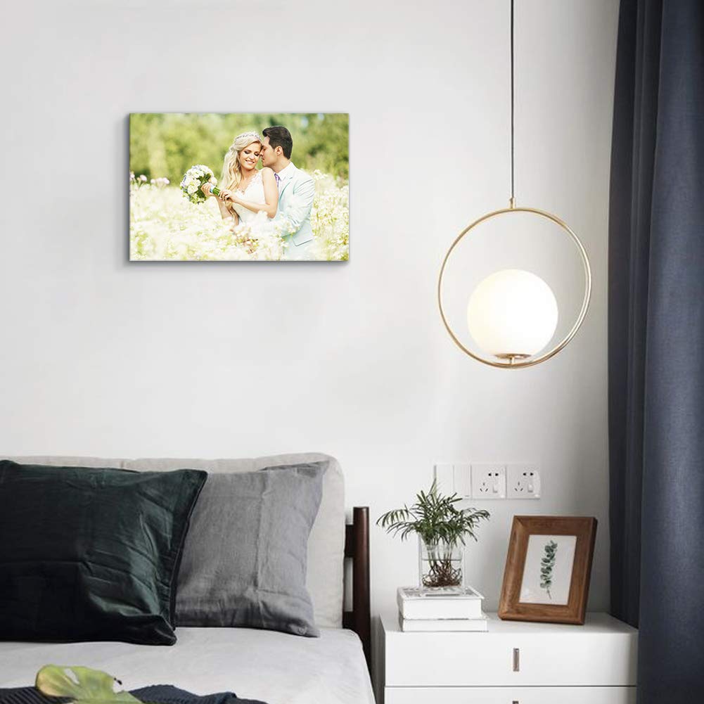 Custom Wedding Photos Canvas Prints Personalised Photo On Canvas Print Wall Art - Canvas Print Sale