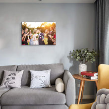 Load image into Gallery viewer, Custom Wedding Photos Canvas Prints Personalised Photo On Canvas Print Wall Art - Canvas Print Sale