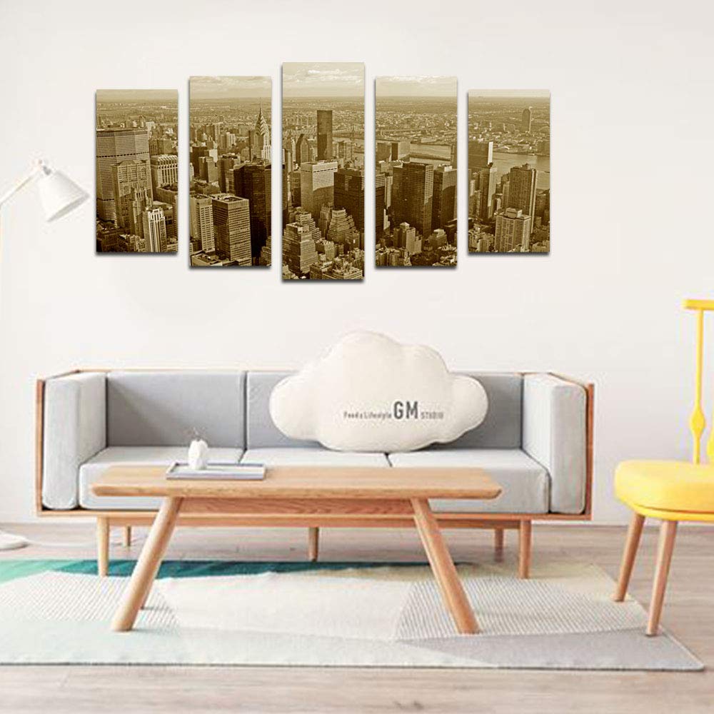5 Piece Personalised Canvas Art With Your Own Photos Canvas Wall Art Custom Canvas Prints - Canvas Print Sale