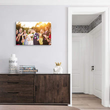 Load image into Gallery viewer, Custom Wedding Photos Canvas Prints Personalised Photo On Canvas Print Wall Art - Canvas Print Sale