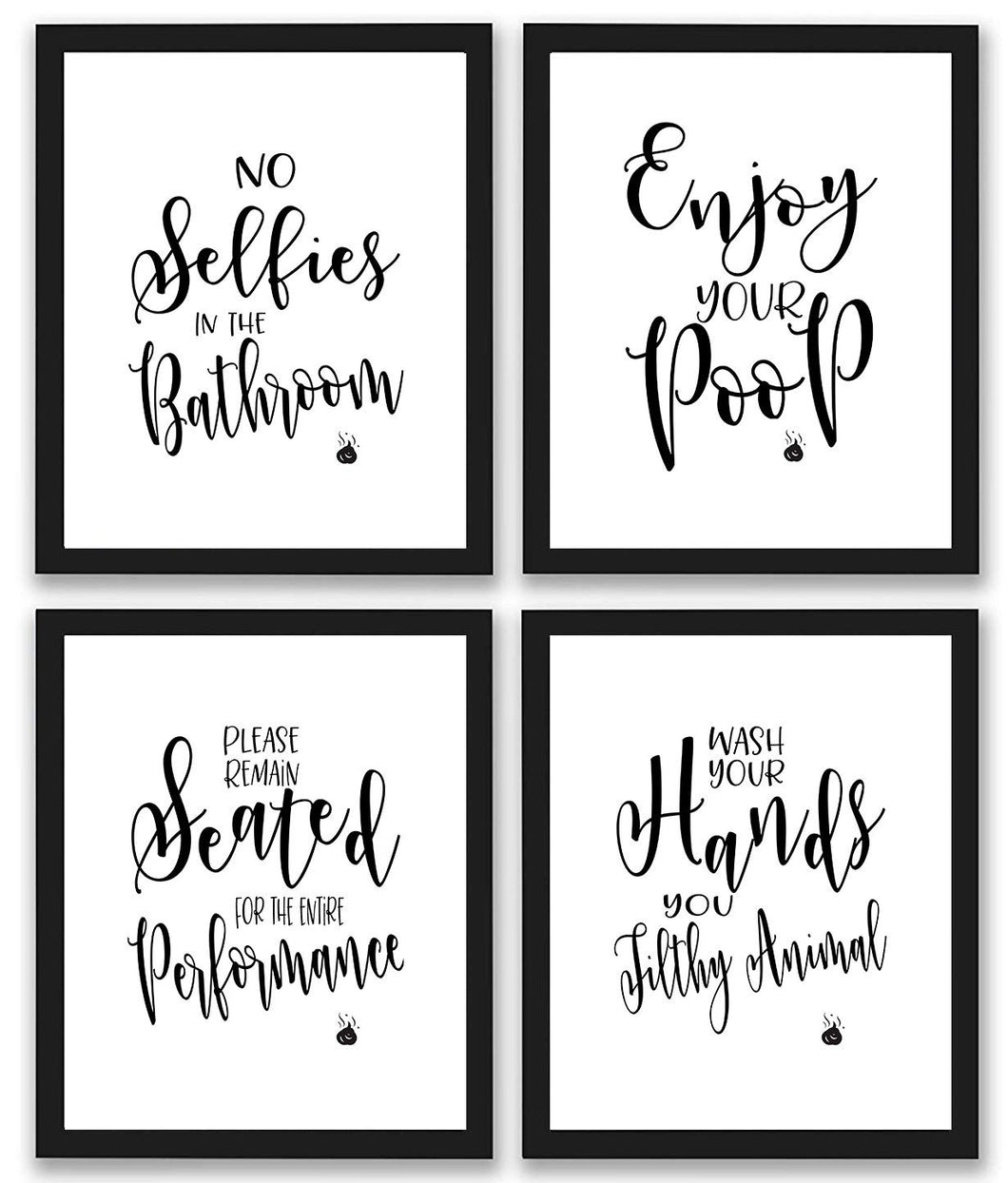 Bathroom Quotes and Sayings Art Prints - Canvas Print Sale