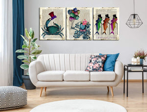 Custom Canvas Prints 3 Piece Personalised Canvas Prints With Your Own Photos Canvas Wall Art 3pcs 16"x24"(40cmx60cm) - Canvas Print Sale