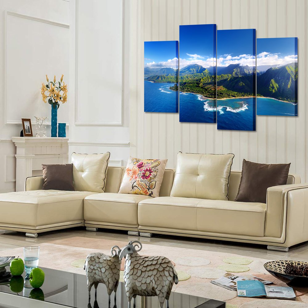 4 Piece Personalised Canvas Prints With Your Own Photos Canvas Wall Art Custom Canvas Prints - Canvas Print Sale