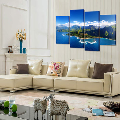 4 Piece Personalised Canvas Prints With Your Own Photos Canvas Wall Art Custom Canvas Prints - Canvas Print Sale