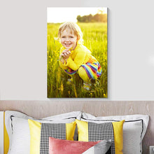 Load image into Gallery viewer, Custom Your Photos On Canvas Personalised Photo to Canvas Prints Wall Art Vertical - Canvas Print Sale