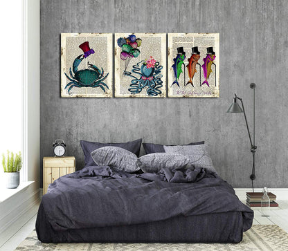 Custom Canvas Prints 3 Piece Personalised Canvas Prints With Your Own Photos Canvas Wall Art 3pcs 16"x24"(40cmx60cm) - Canvas Print Sale