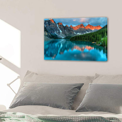 Alberta Lake Canvas Prints Home Decor Wall Art - Canvas Print Sale