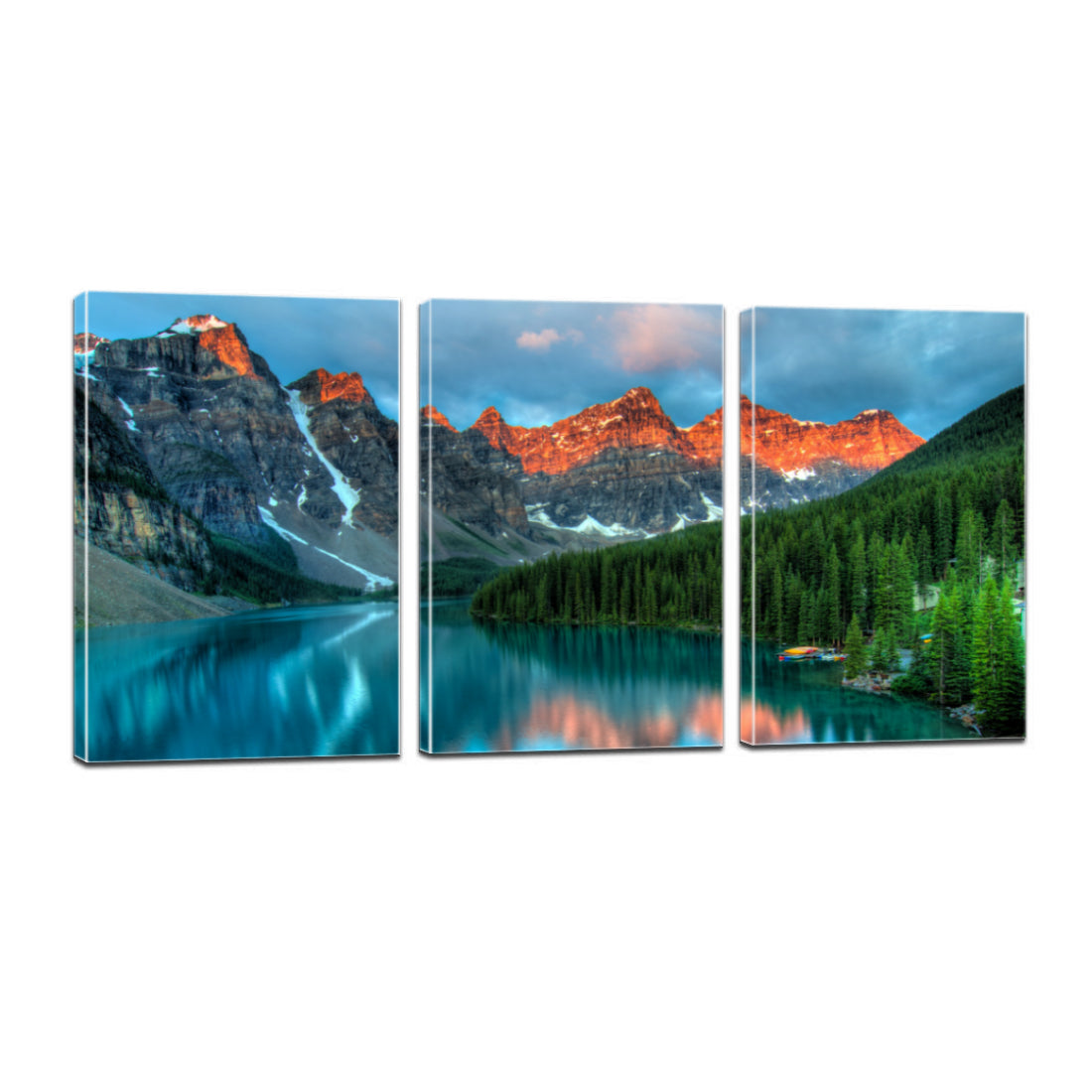 Alberta Lake Canvas Prints Home Decor Wall Art - Canvas Print Sale