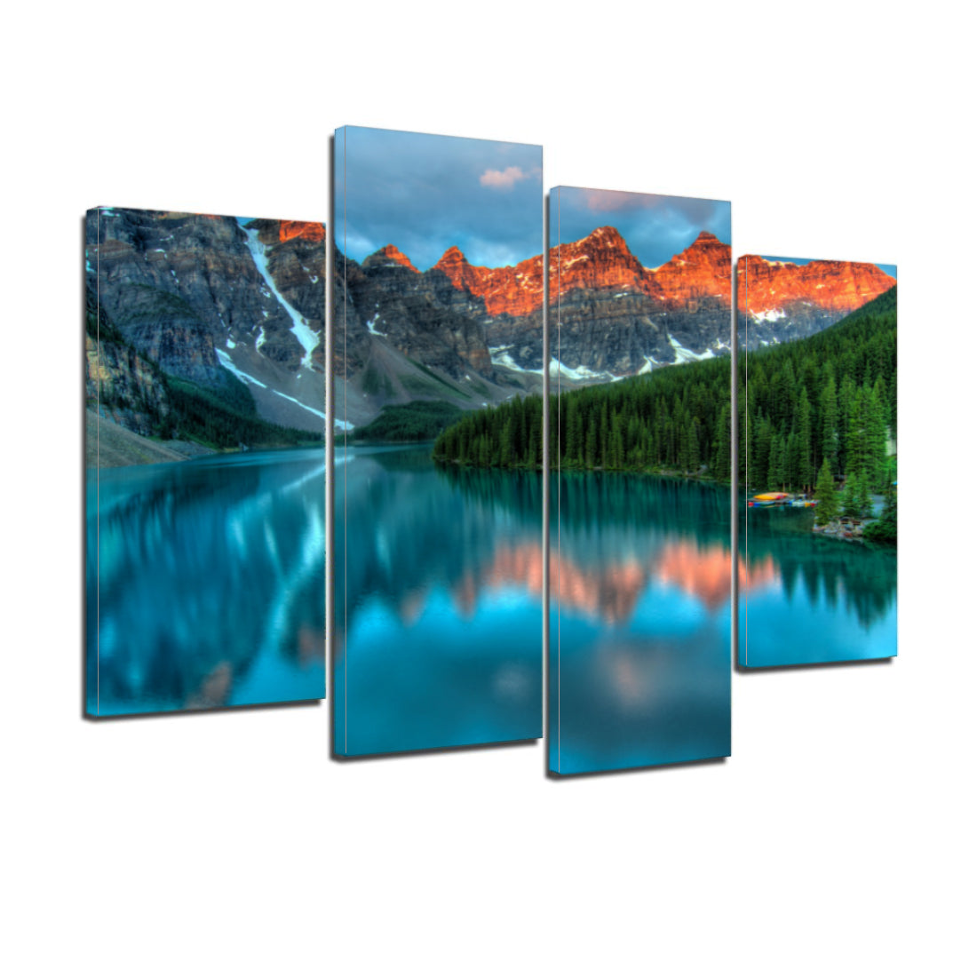 Alberta Lake Canvas Prints Home Decor Wall Art - Canvas Print Sale