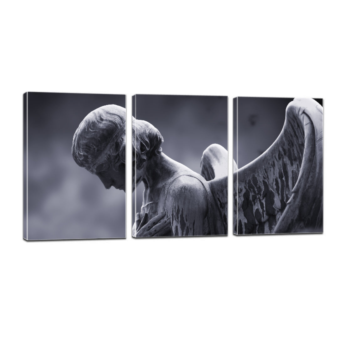 Angel Gloomy Moon Canvas Prints Wall Art Home Decor - Canvas Print Sale