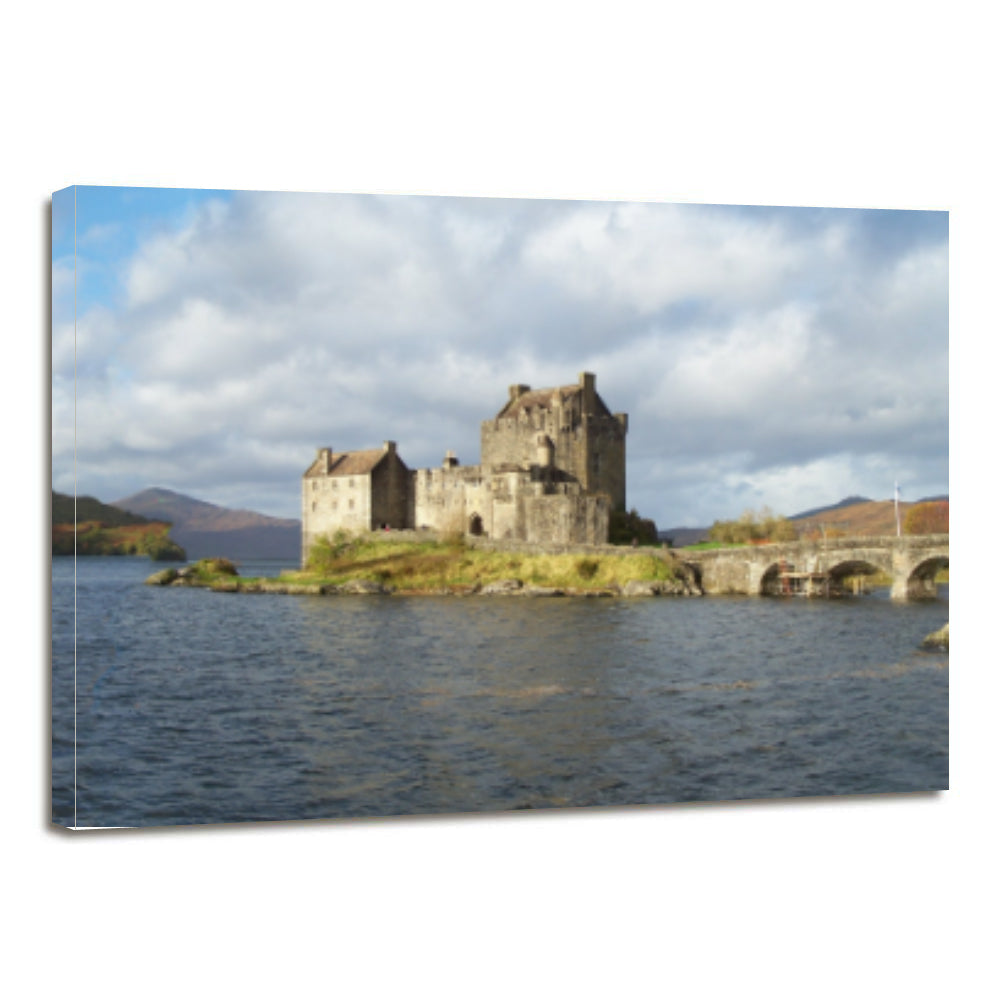Scotland Eilean Donan Castle Canvas Prints Wall Art Home Decor - Canvas Print Sale