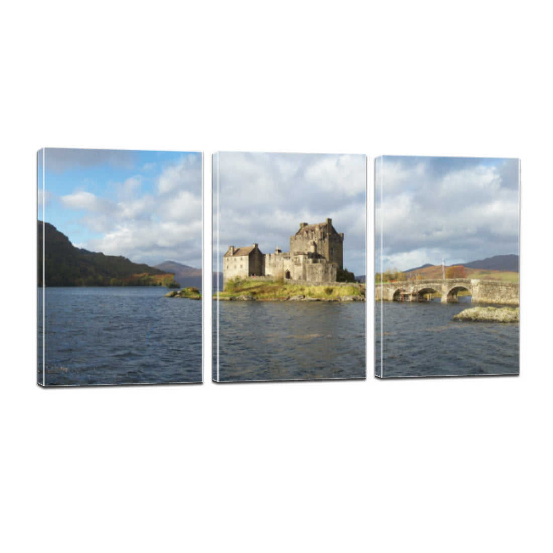 Scotland Eilean Donan Castle Canvas Prints Wall Art Home Decor - Canvas Print Sale