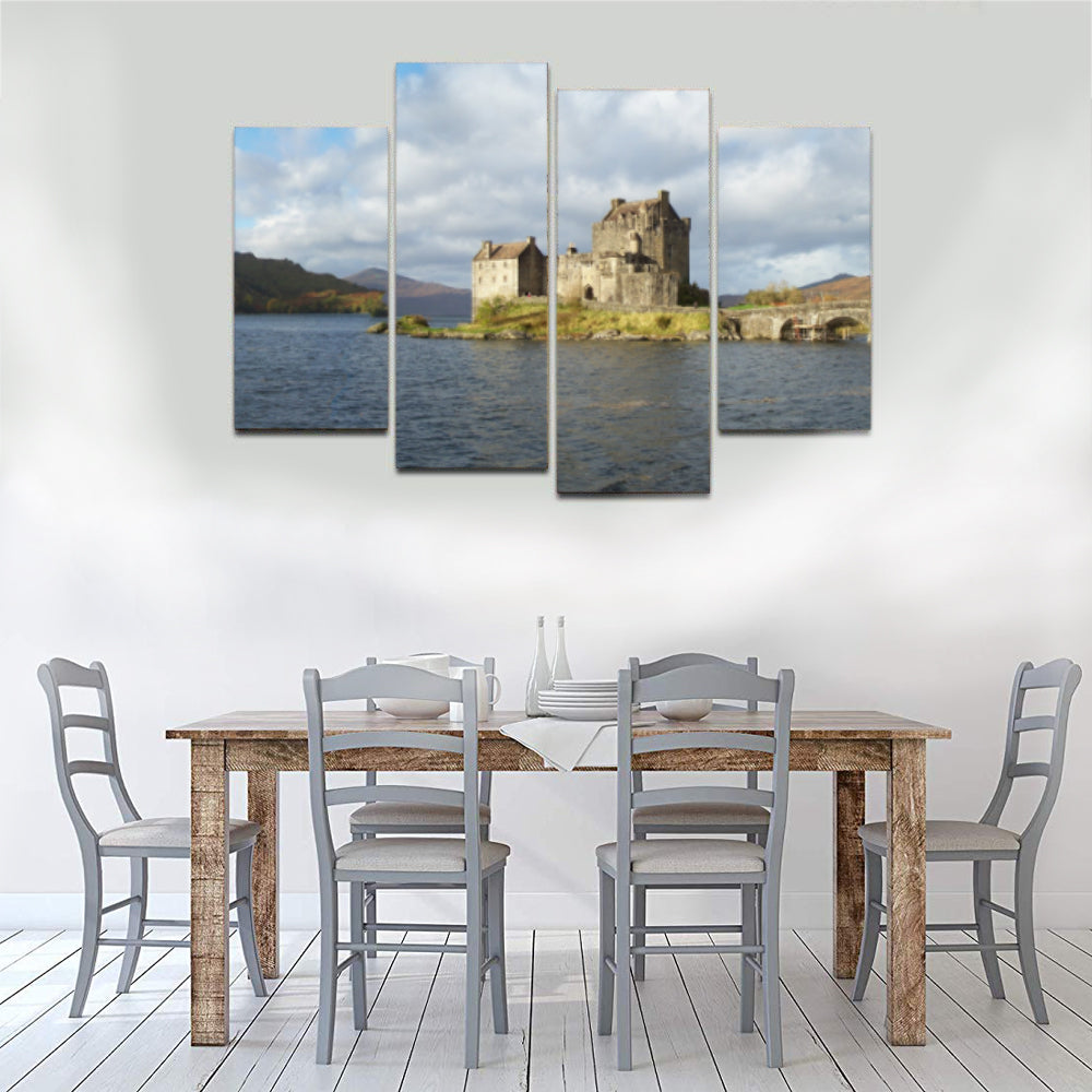 Scotland Eilean Donan Castle Canvas Prints Wall Art Home Decor - Canvas Print Sale