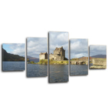 Load image into Gallery viewer, Scotland Eilean Donan Castle Canvas Prints Wall Art Home Decor - Canvas Print Sale