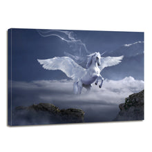 Load image into Gallery viewer, Pegasus Archway Fantasy Mystical Fairy Tales Horse Canvas Prints Home Decor Wall Art - Canvas Print Sale