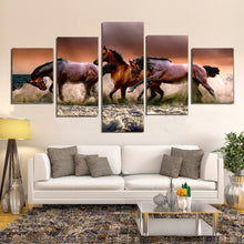 Load image into Gallery viewer, Fauna Horses Galloping Canvas Prints Wall Art Home Decor - Canvas Print Sale