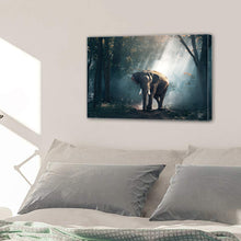 Load image into Gallery viewer, Forest Elephant Animals Large Mammal Canvas Prints Home Decor Wall Art - Canvas Print Sale