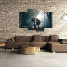 Load image into Gallery viewer, Forest Elephant Animals Large Mammal Canvas Prints Home Decor Wall Art - Canvas Print Sale