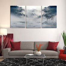 Load image into Gallery viewer, Forest Wolve Wintry Canvas Prints Home Decor Wall Art - Canvas Print Sale