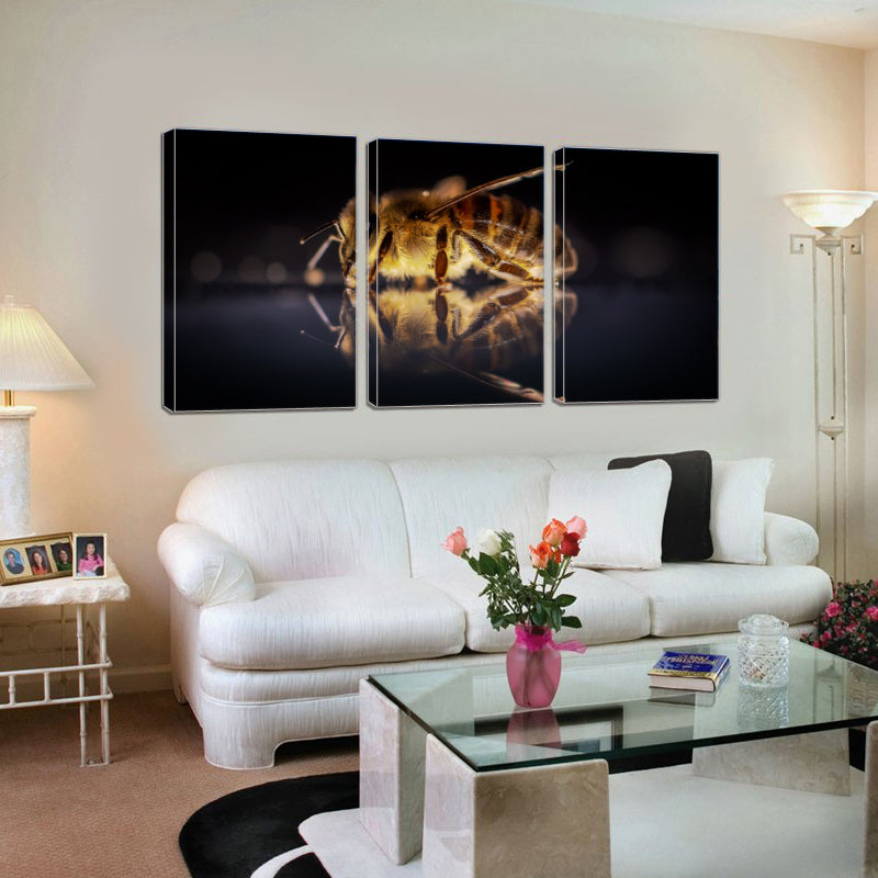 Honey Bee Canvas Prints Home Decor Wall Art - Canvas Print Sale