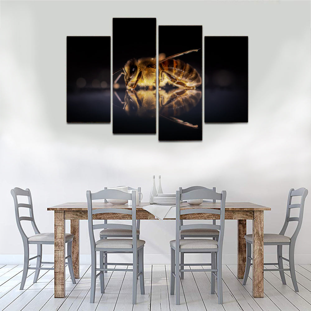 Honey Bee Canvas Prints Home Decor Wall Art - Canvas Print Sale