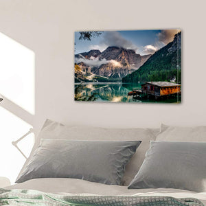 Italy Pragser Wildsee Canvas Prints Wall Art Home Decor - Canvas Print Sale